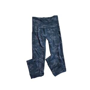 Spanx camo seamless leggings ankle length high waisted black S